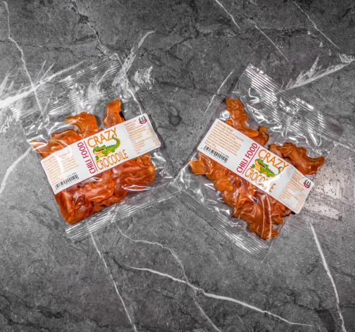 Výhodný set gumových krokodýlů s pomerančem a Habanero 100 g