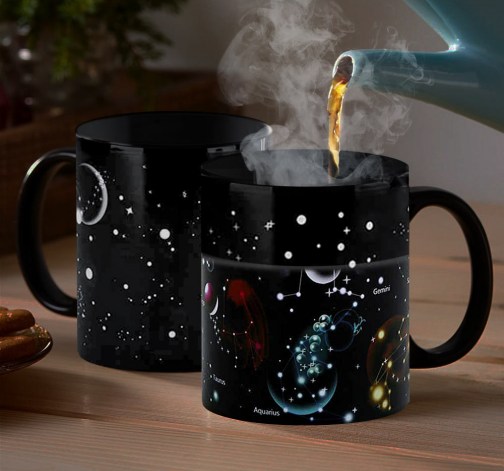 Magický hrnek se souhvězdími