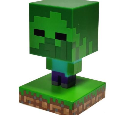 Svítící figurka Minecraft Zombie 10 cm