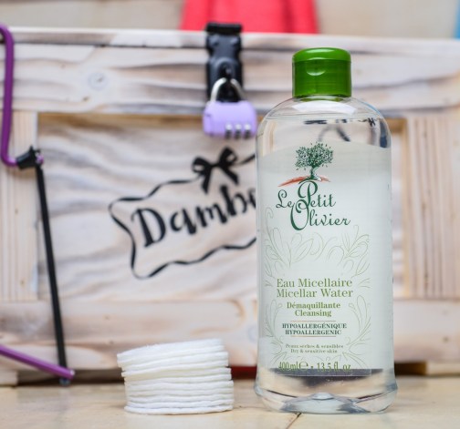 Le Petit Olivier - čistící micelární voda - olivový olej 400ml