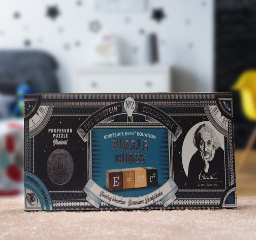 Unikátní hlavolam Einstein Puzzle Cubes