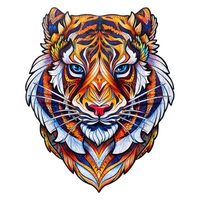 Kreativní magické puzzle – Tygr