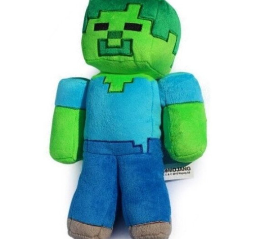 Roztomilá postavička Minecraft –⁠ Zombie