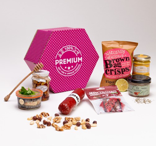Giftboxeo pro gurmána - Fialové