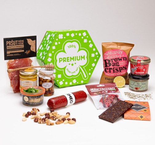Giftboxeo pro gurmána XXL - Čtyřlístek