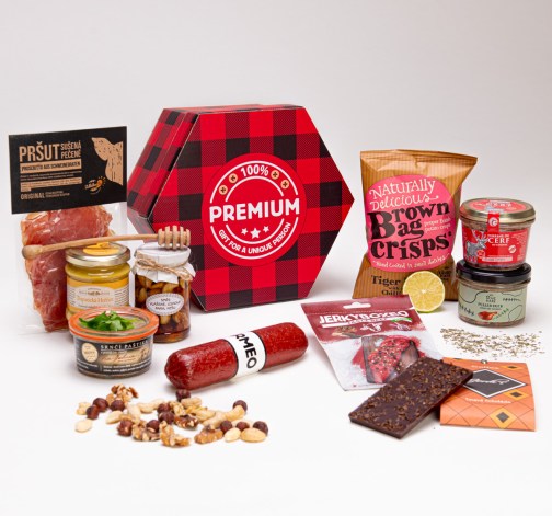 Giftboxeo pro gurmána XXL - Flanelové