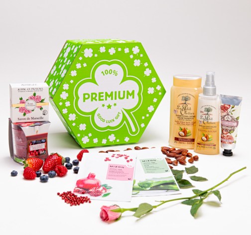 Giftboxeo s kosmetikou MIX - Čtyřlístek
