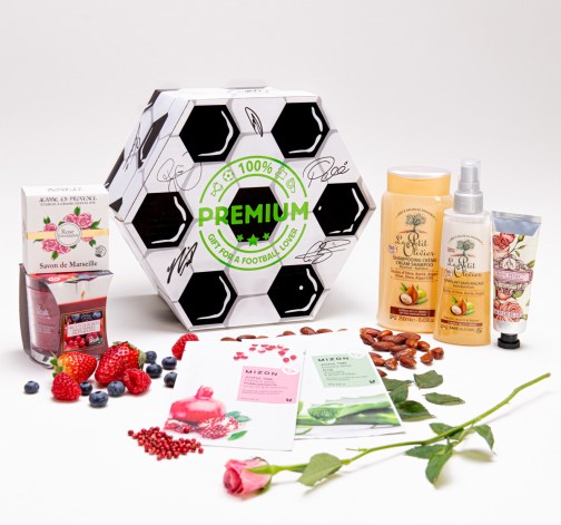 Giftboxeo s kosmetikou MIX - Fotbalové