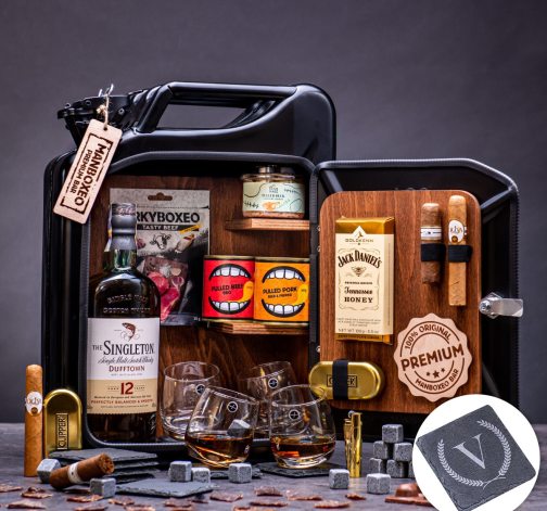 Manboxeo bar Černý s whiskey Exclusive XXL