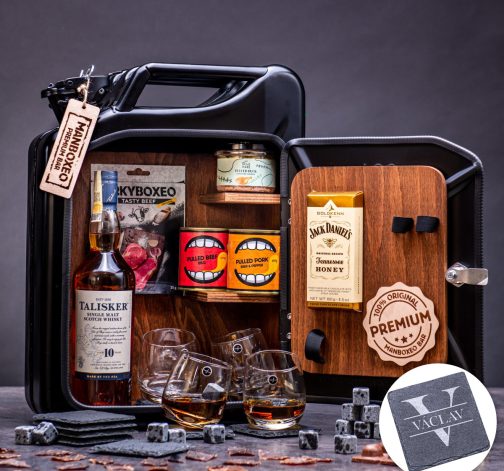 Manboxeo bar Černý s whiskey Premium