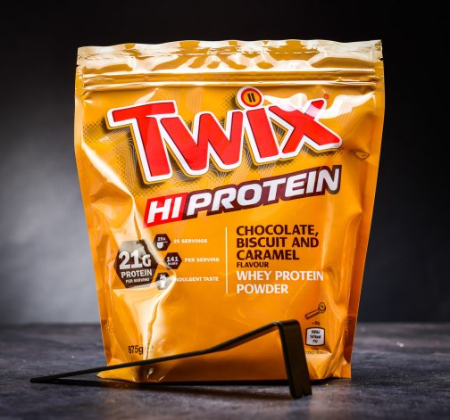 Prvotřídní 100% syrovátkový protein s příchutí Twix 875 g