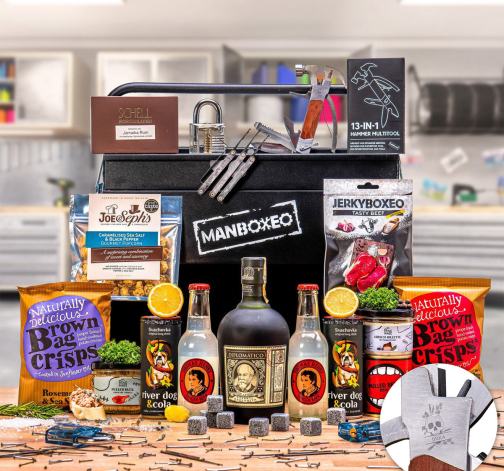 Toolboxeo s rumem Diplomatico + Multitool s gravírováním