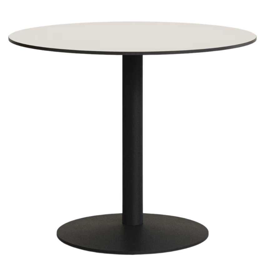 Bílý bistro stolek Kave Home Esilda 90 cm
