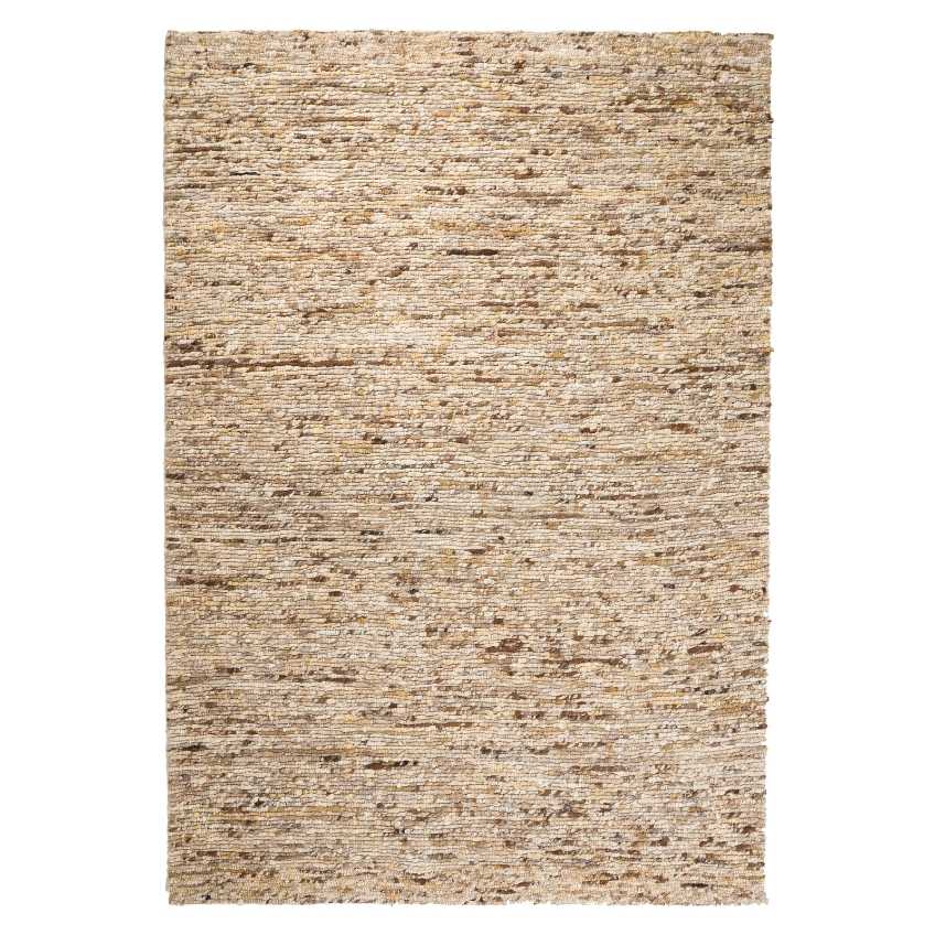 By-Boo Béžovo-hnědý vlněný koberec Takara 190 x 290 cm