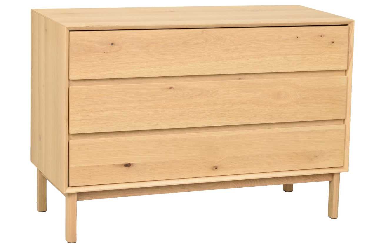 Dubová komoda ROWICO MACKAY 110 x 45 cm