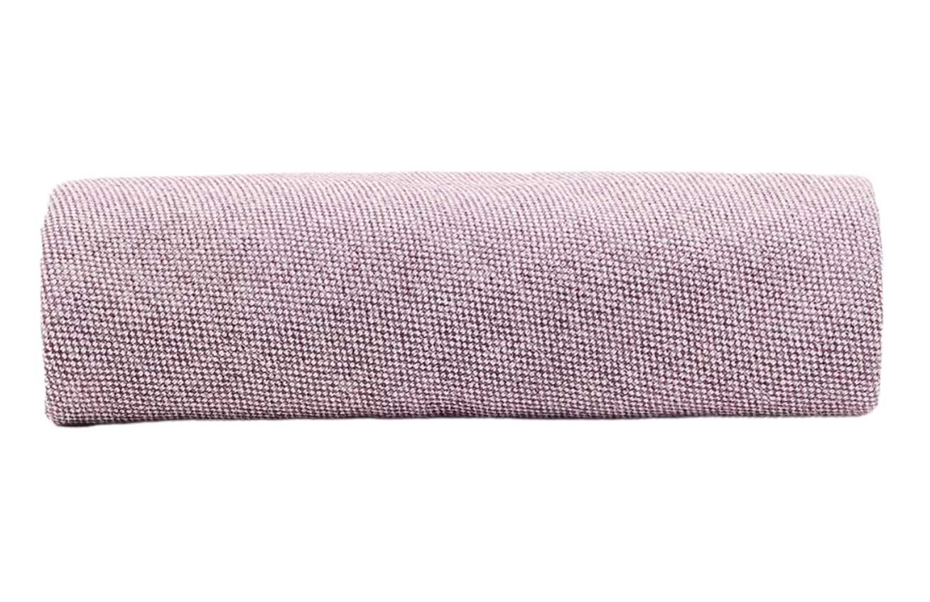 Fialový potah na taburet Kave Home Kaeli 43 cm