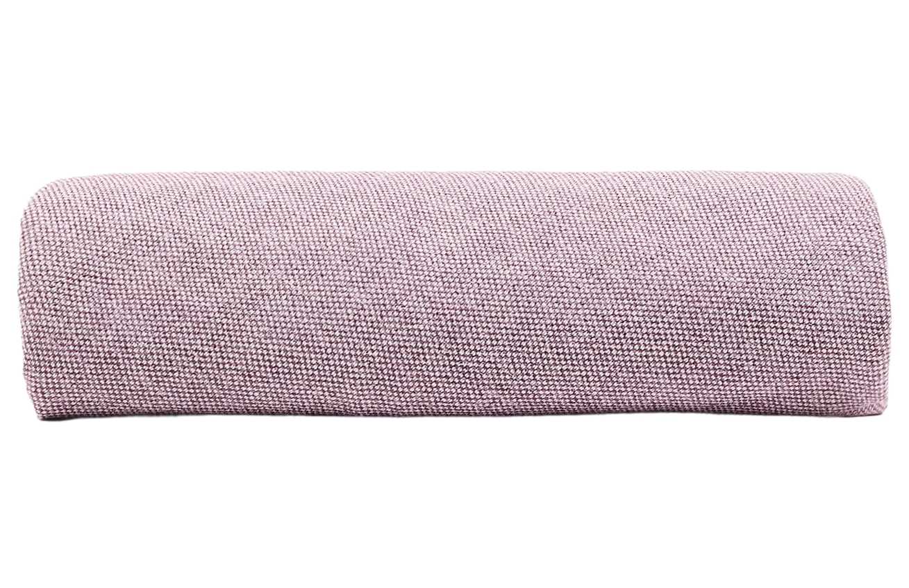 Fialový potah na taburet Kave Home Kaeli 90 cm