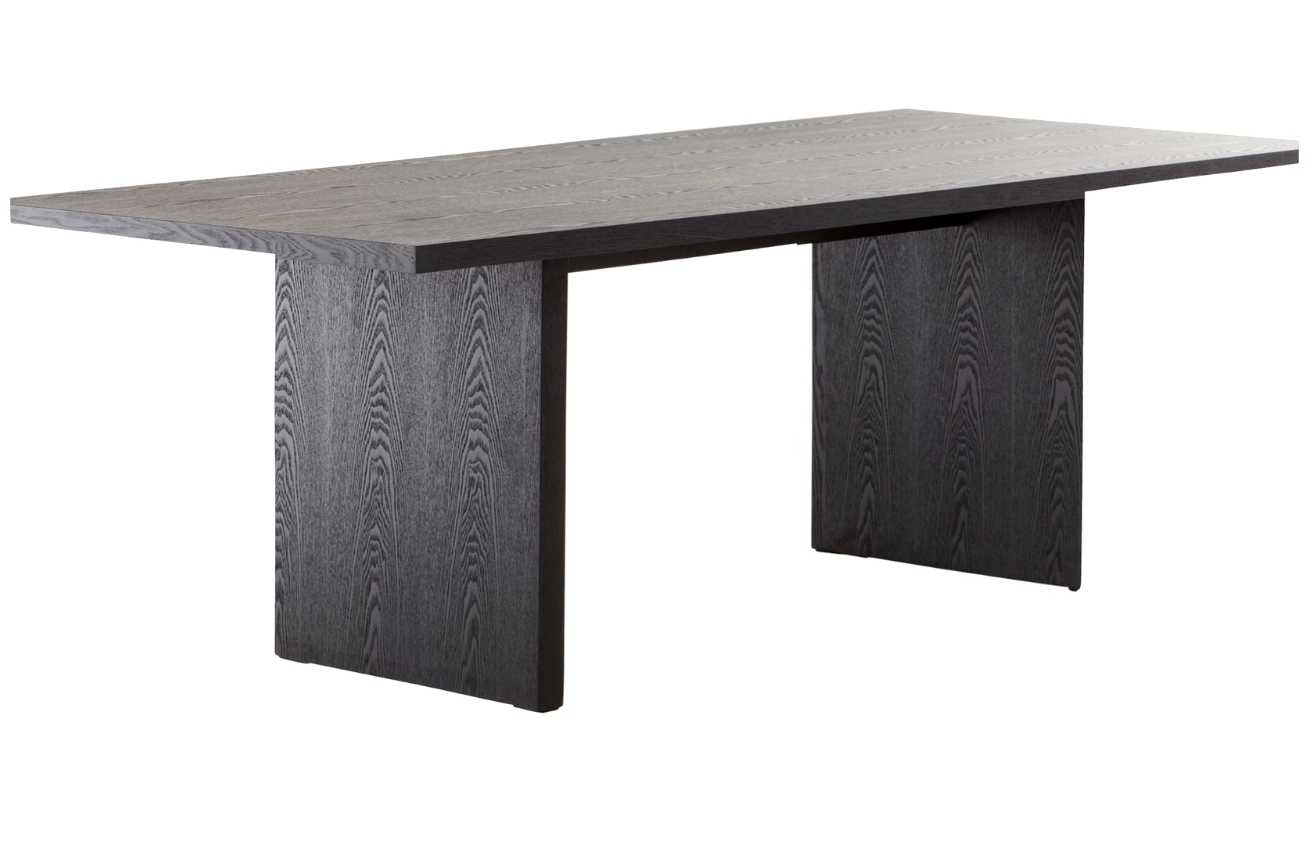 Jotex Černý dřevěný jídelní stůl ASPELUND 270 x 90 cm