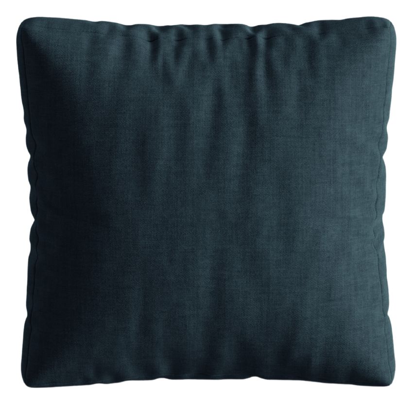 Modrý polštář MICADONI Martina 65 x 65 cm