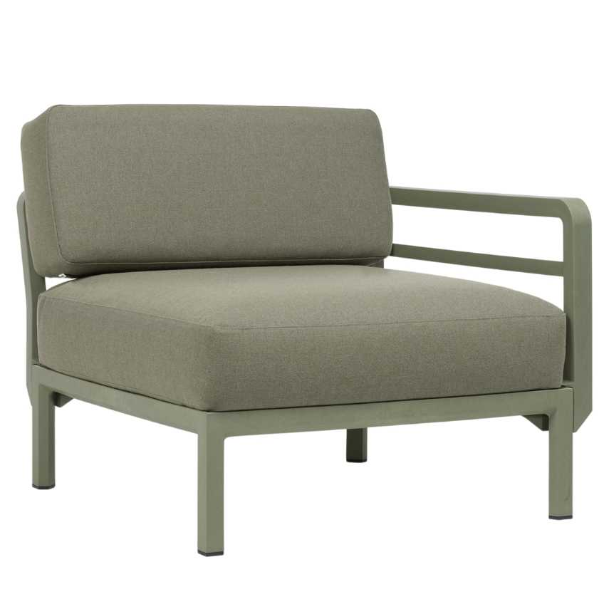 Nardi Zelený zahradní koncový modul Maximo se zelenou podnoží