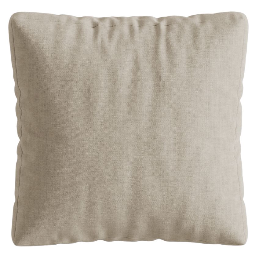 Světle béžový polštář MICADONI Martina 65 x 65 cm