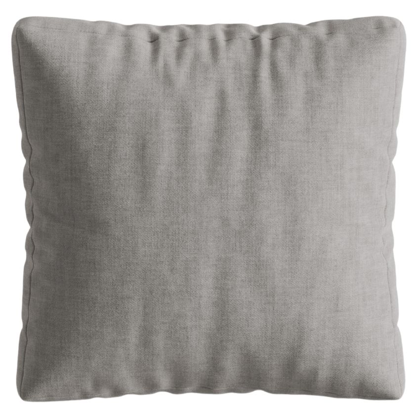 Světle šedý polštář MICADONI Martina 65 x 65 cm