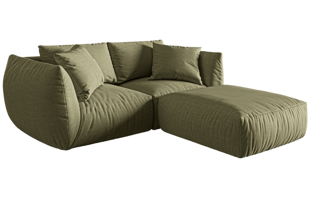 Micadoni Rohová pohovka Chris 220 cm