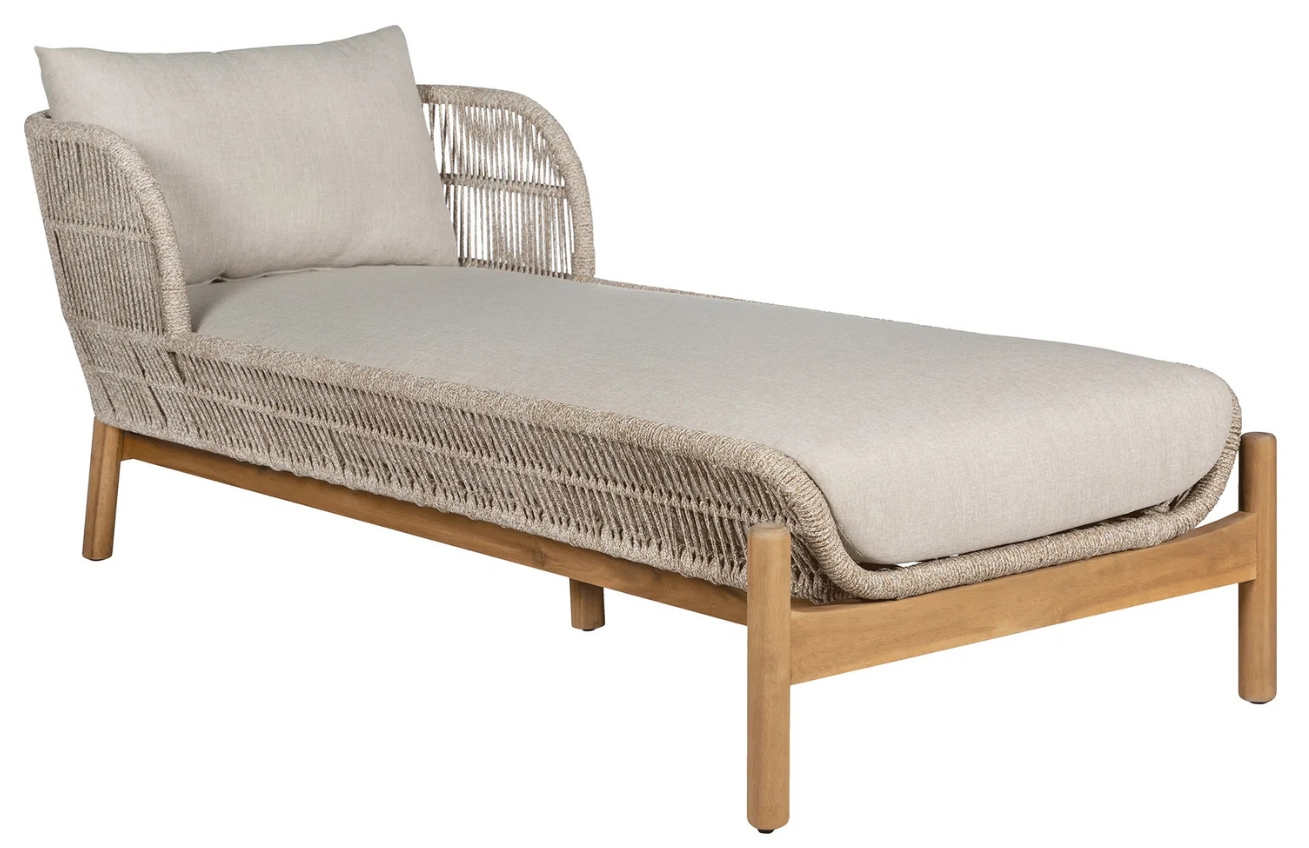 Nordic Living Zahradní lehátko Terracina