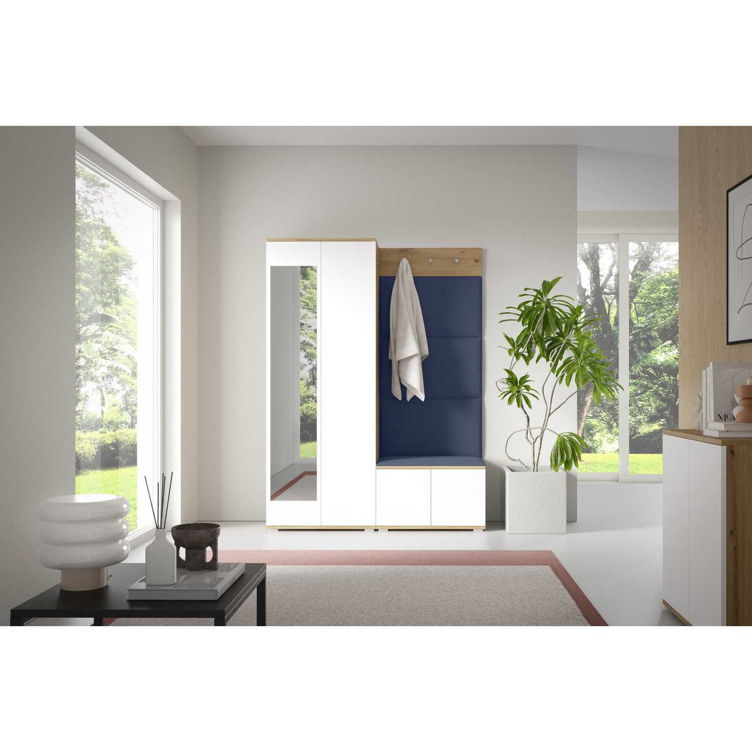 Předsíňová stěna SEVILLA I Modrá III