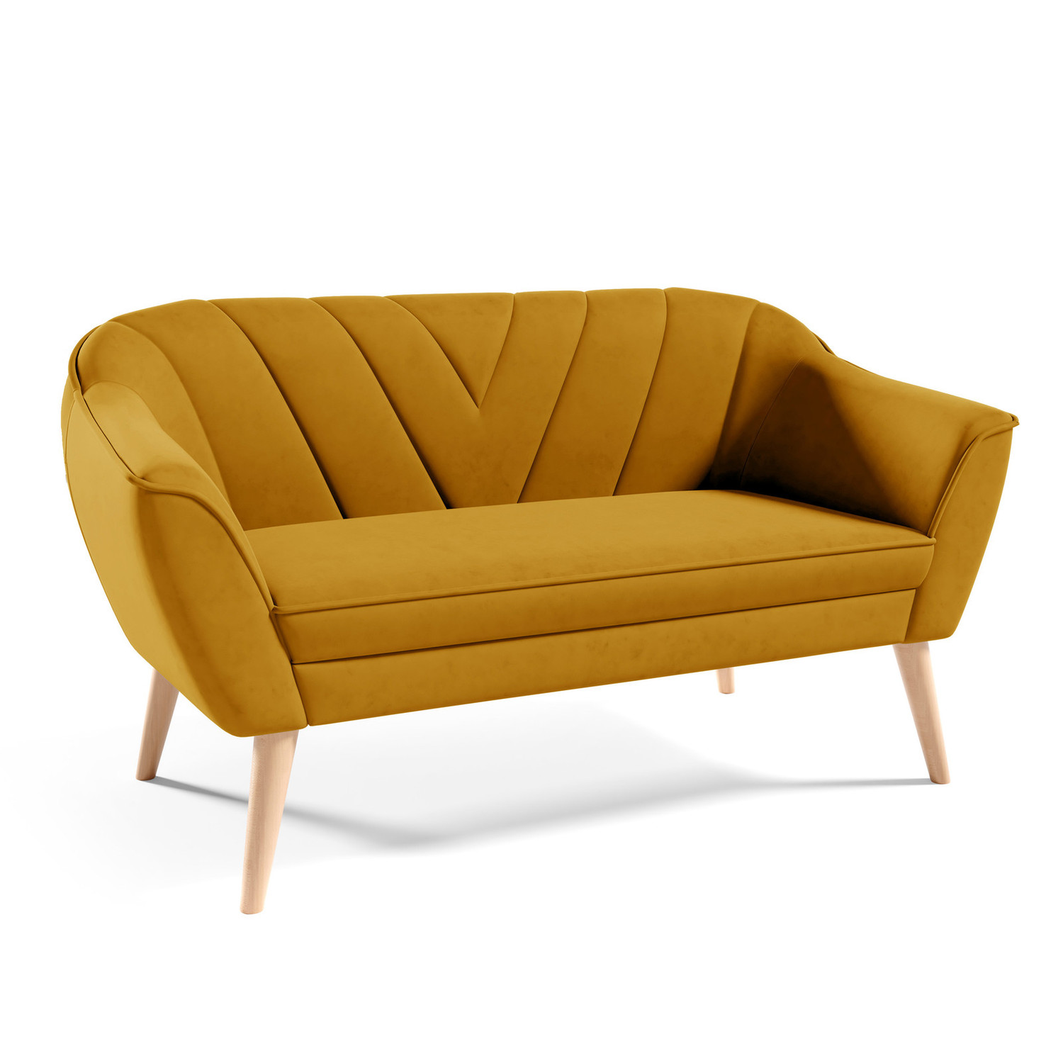 Pohovka FLORA 205 Žlutá