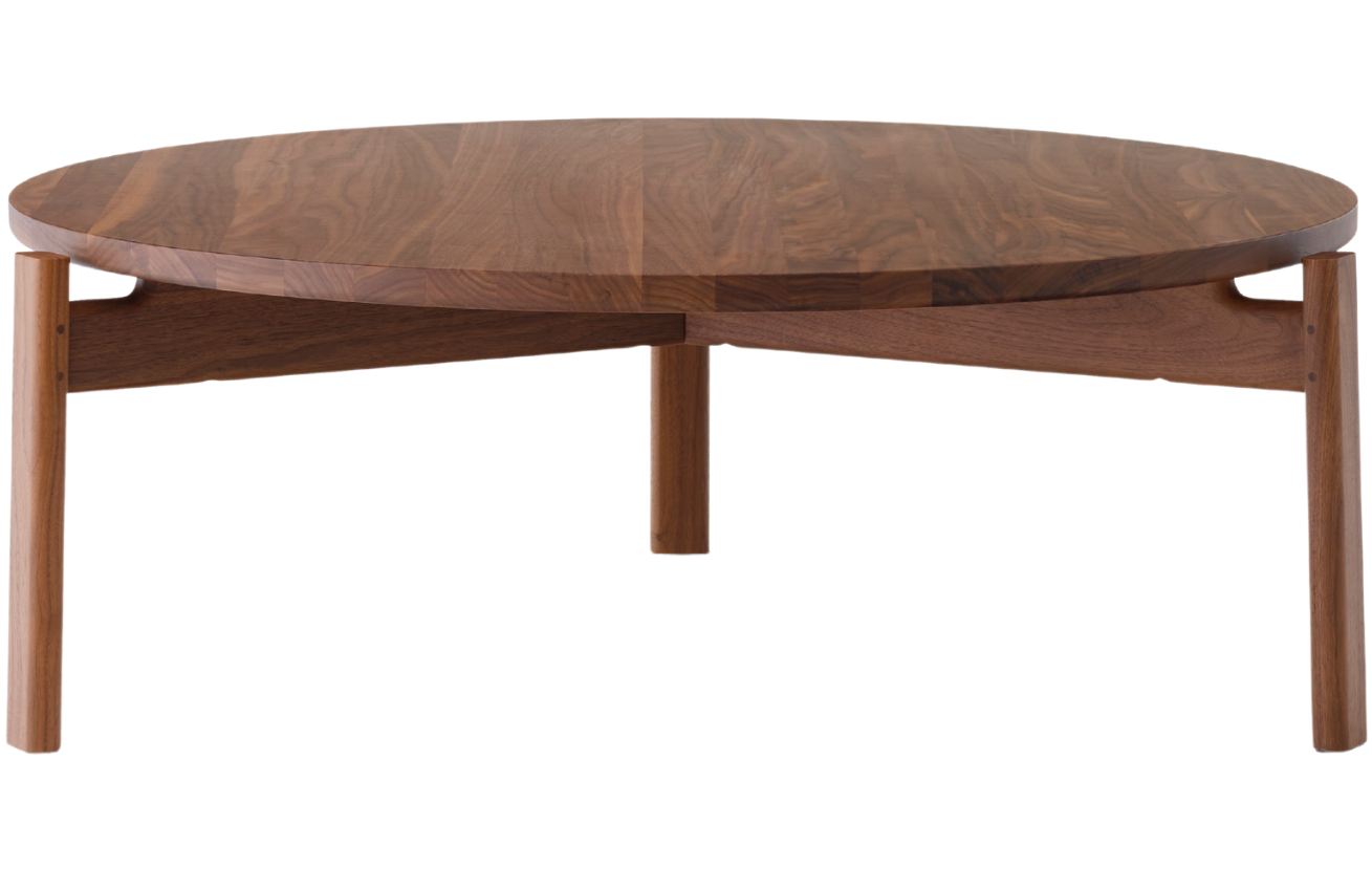 Audo CPH Ořechový odkládací stolek AUDO PASSAGE 90 cm