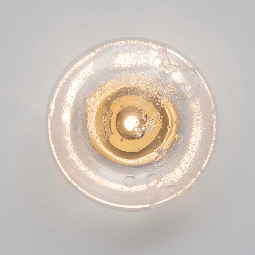 Skleněné nástěnné světlo Nova Luce King 26 cm