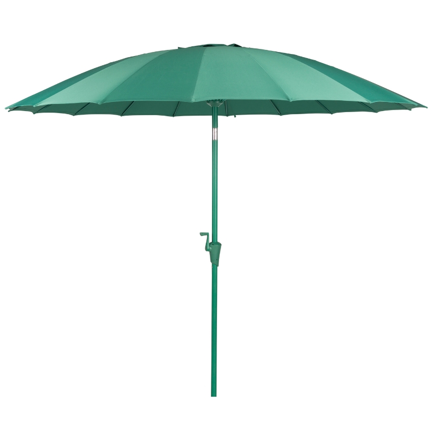 Zelený kovový stojan na slunečník ZUIVER SUNBRELLA