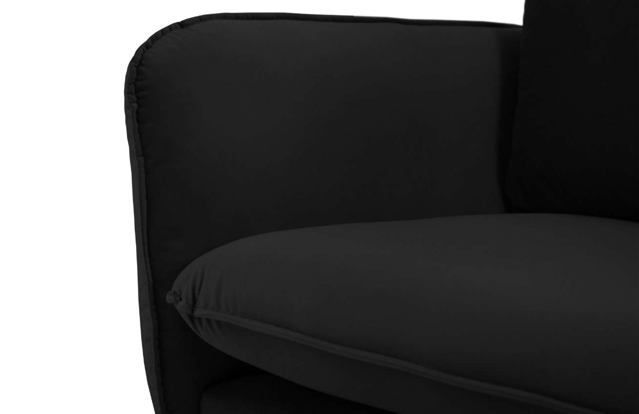 Cosmopolitan Design Sametová pohovka Vienna 160 cm