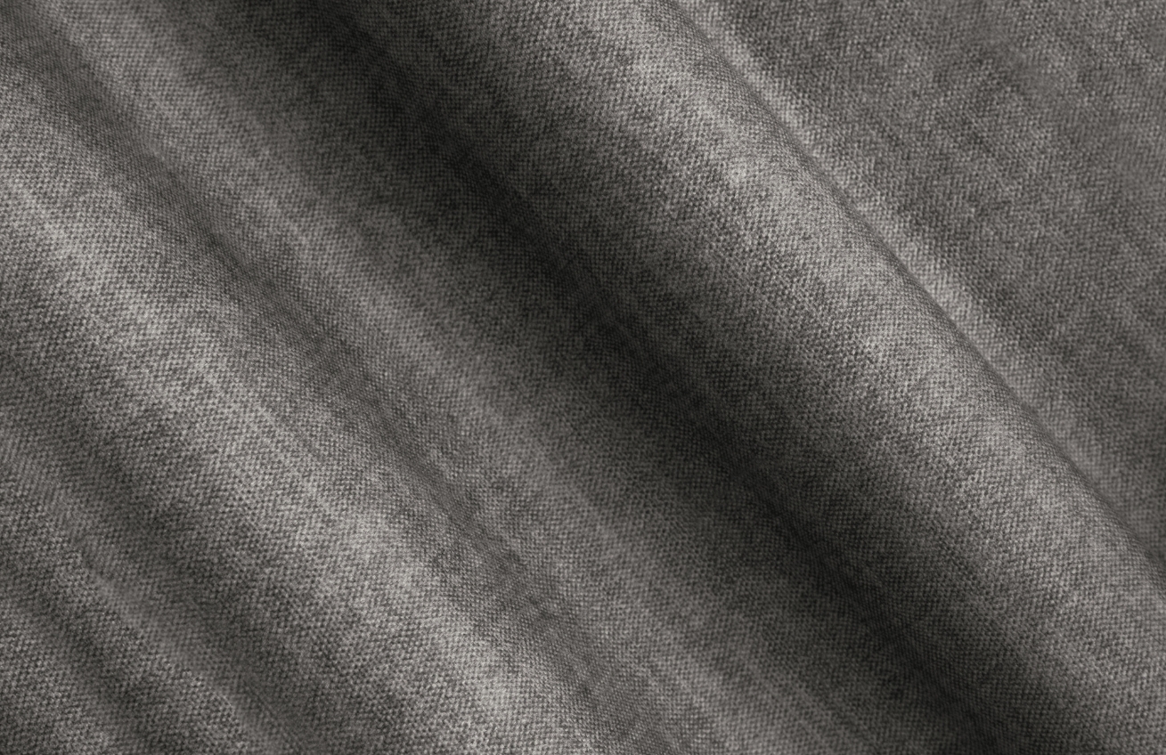 Cosmopolitan Design Šedá sametová čtyřmístná pohovka Campi 255 cm