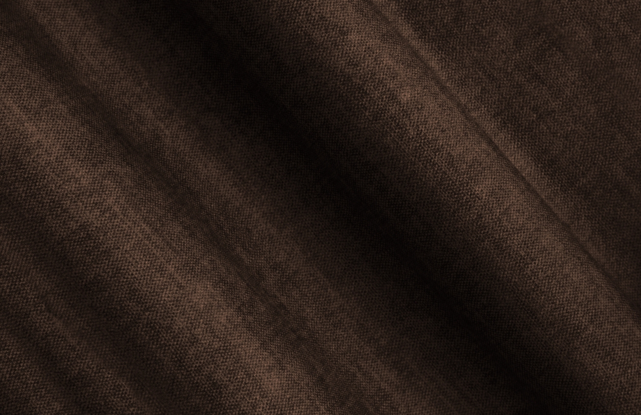 Cosmopolitan Design Tmavě hnědá sametová čtyřmístná pohovka Campi 255 cm