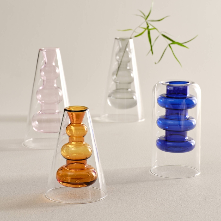 Jotex Skleněná váza TILO