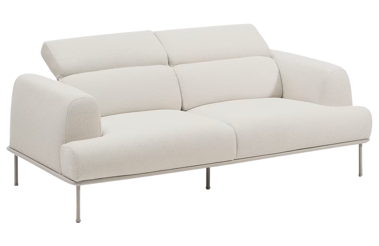 Kave Home Béžová pohovka Aurum 214 cm