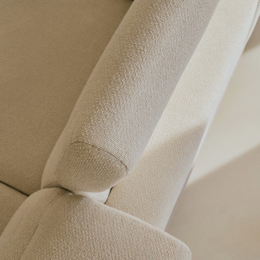 Kave Home Béžová pohovka Aurum II. 214 cm