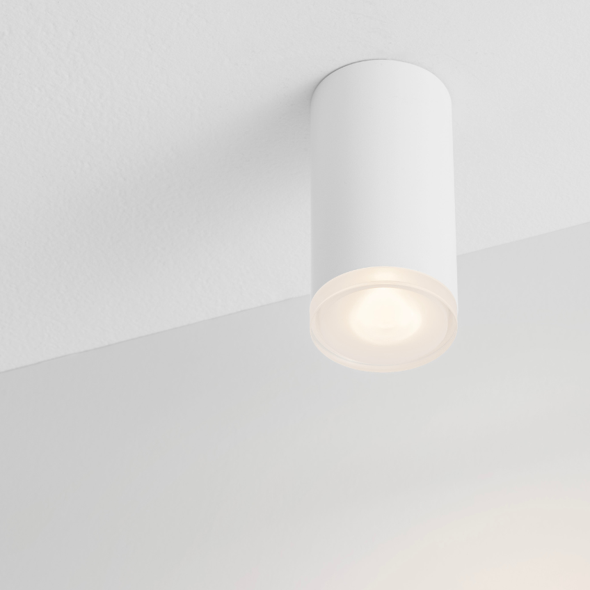 Nova Luce Bílé kovové bodové světlo Mao 5