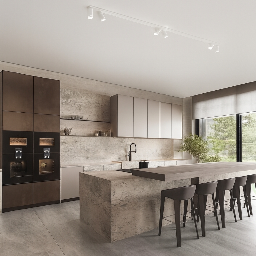 Nova Luce Bílé kovové bodové světlo Oso 200 cm