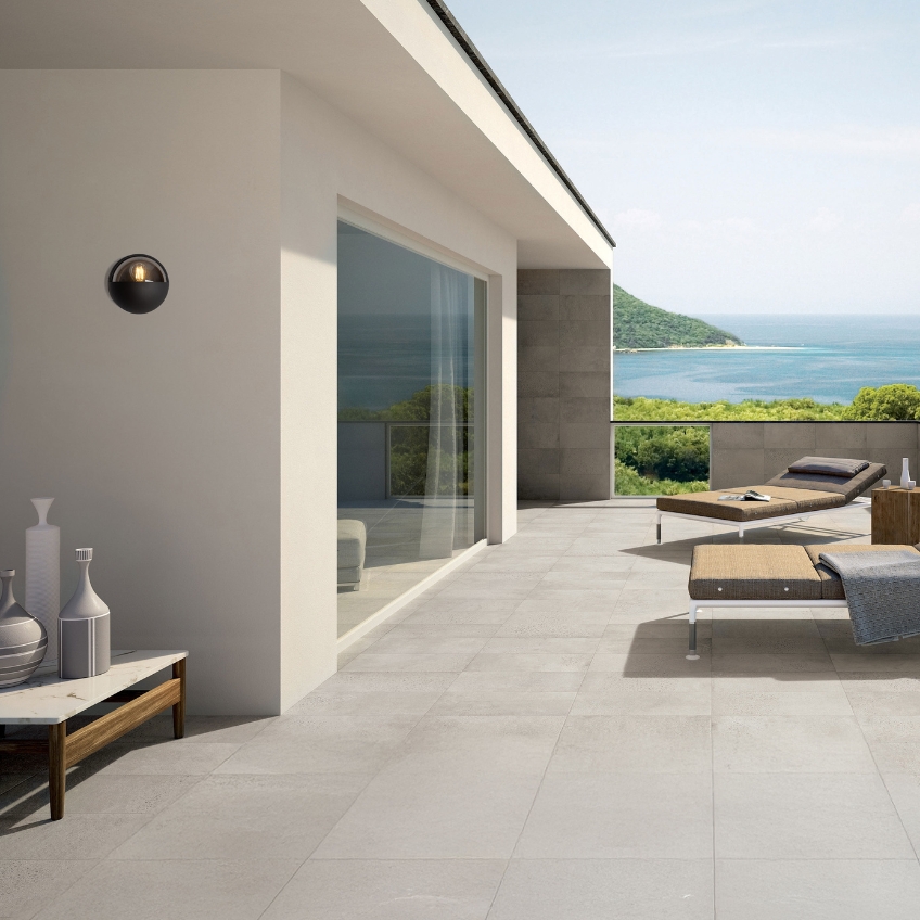 Nova Luce Tmavě šedé venkovní nástěnné světlo Amel 17