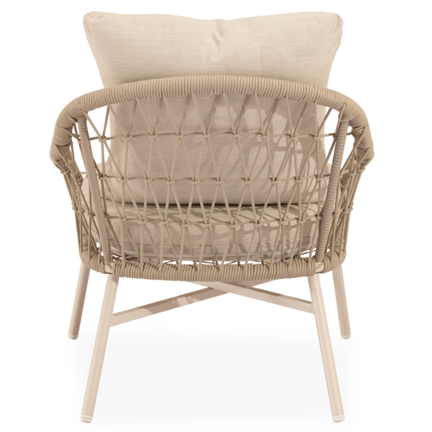 Somcasa Béžový zahradní set pohovky