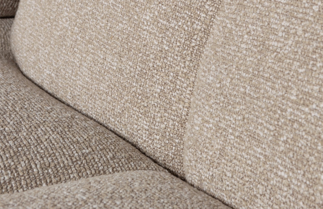 WOOOD Bouclé rohová pohovka Mojo 284 cm