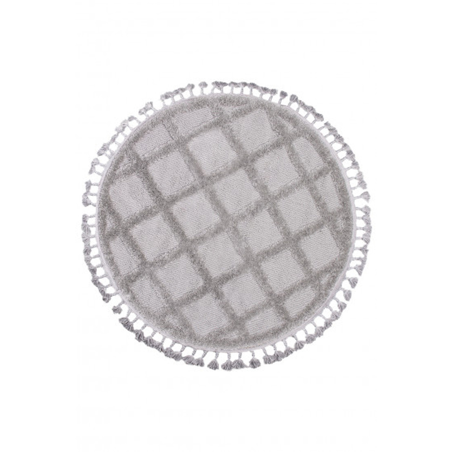 Koberec BERBER 6803 šedá - 133x133 cm