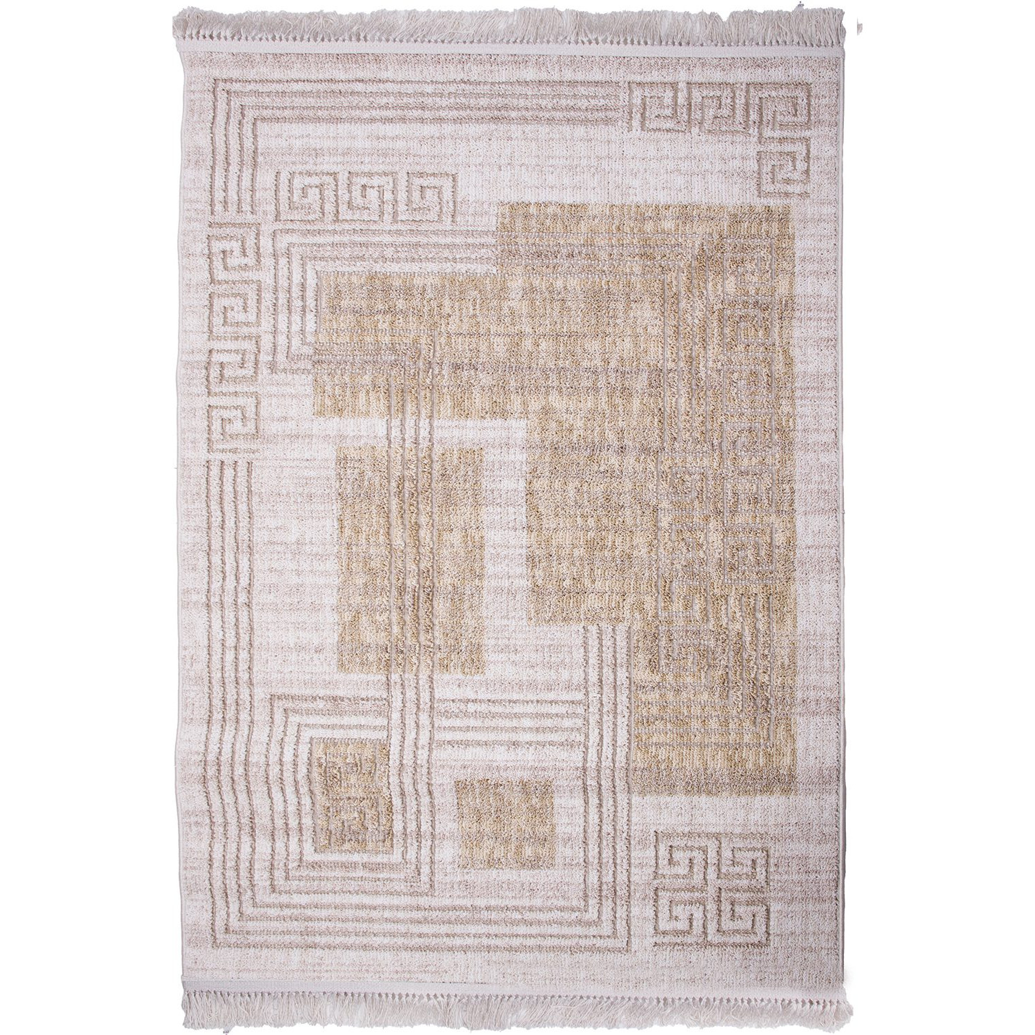 Koberec BENITA 085 žlutá-krémová - 120x170 cm