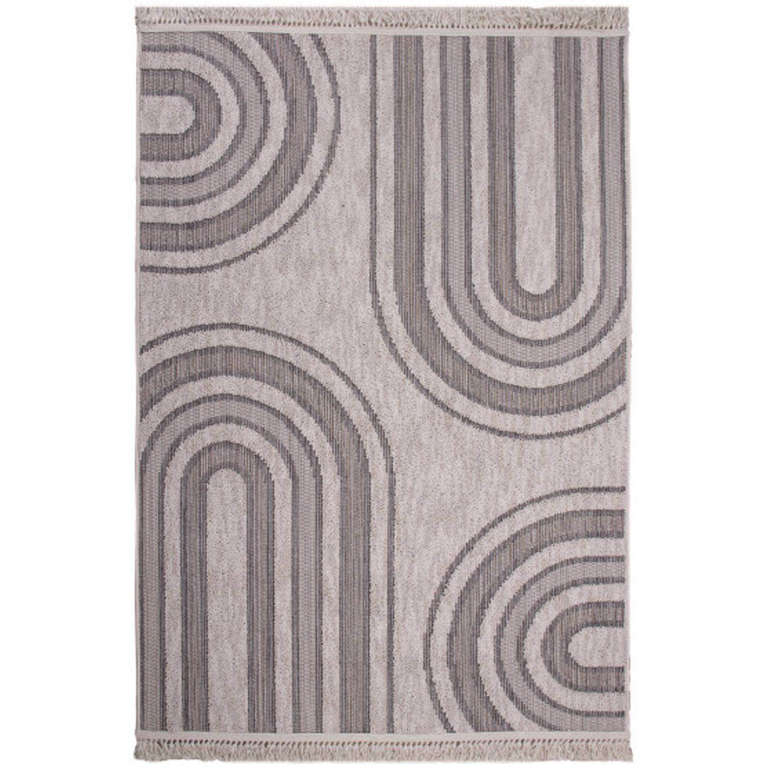 Koberec BENITA 092A modrá-krémová - 80x150 cm