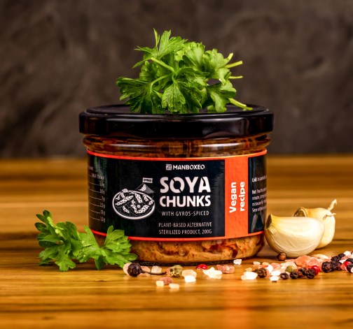 Sojové výpečky s příchutí gyros 200g