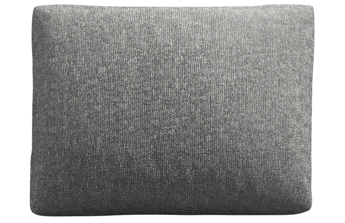 Cosmopolitan Design Šedý polštář Camden 60 x 40 cm