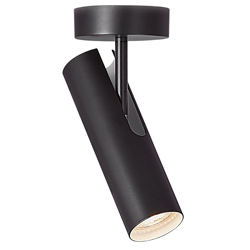 Nordlux Černé kovové bodové světlo Mib 6 cm